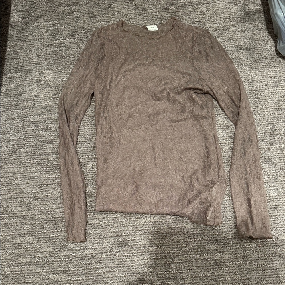 Abercrombie lace long sleeve